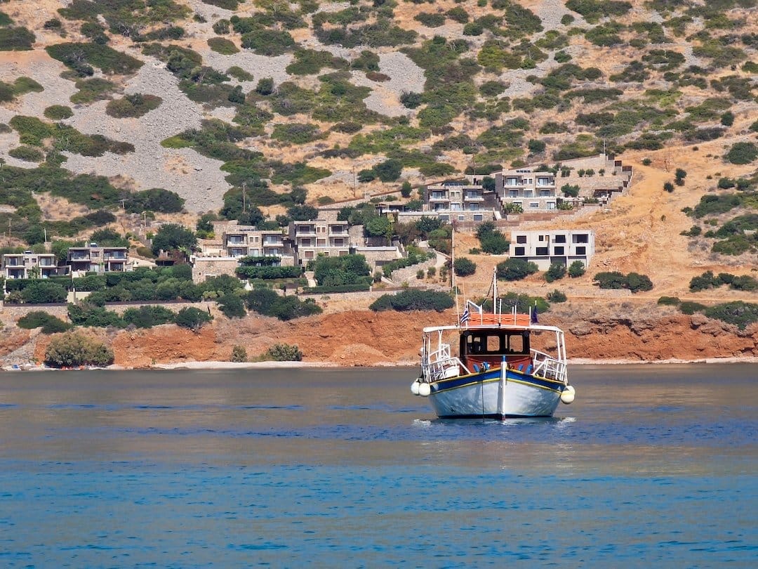Vädret på Kreta i oktober illustration