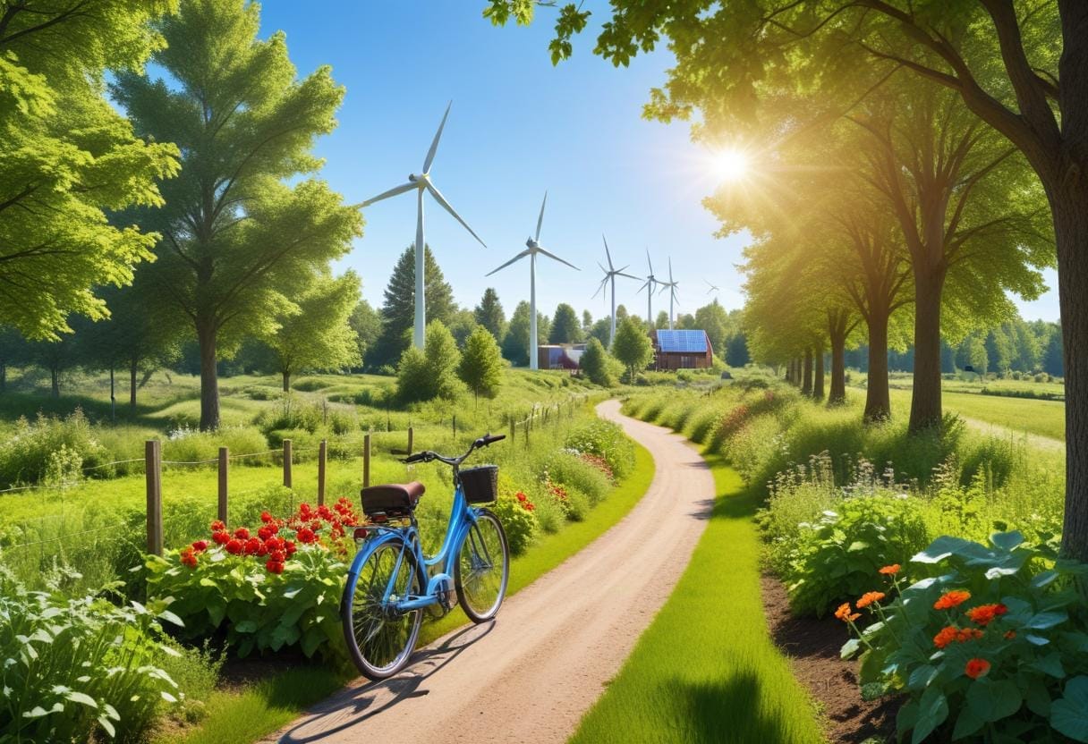 Minska din klimatpåverkan – här är hur du gör! illustration