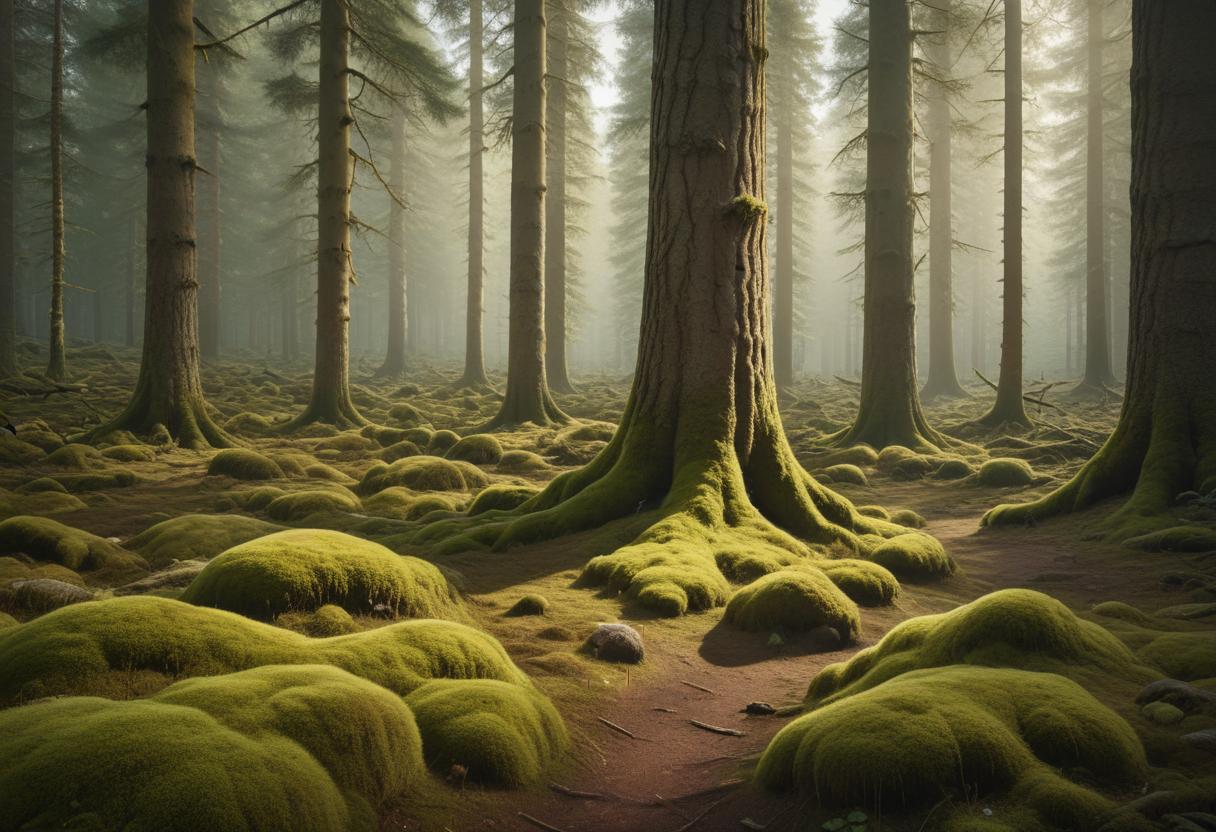Gammal skog visar vägen till rikare naturupplevelser illustration